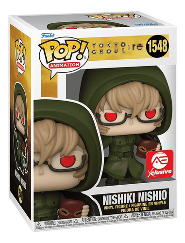 Funko Pop! Tokyo Ghoul: Re Nishiki Nishio 1548 Ae Exclusive