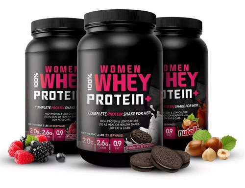 Proteina 100% Women Whey 2 Lbs Mujer. Calidad / Fitness