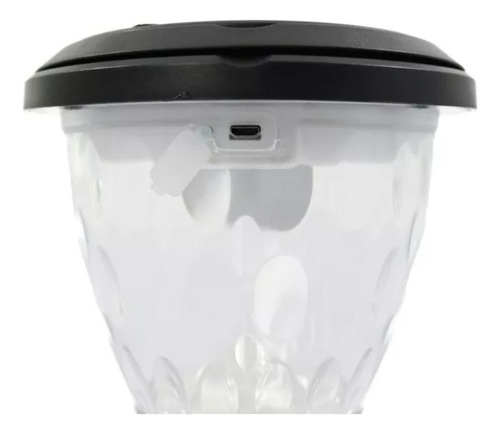 Foco Farol Led Solares Jardin O Para Pared Luz Blanco
