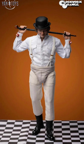 Imagen 2 de 4 de Alex Delarge Naranja Mecanica Yantoys No Hot Toys 1/6 Fpx