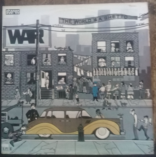 Lp Vinil (vg/+) War The World Is A Ghetto 1a Ed Br 1973 Exc