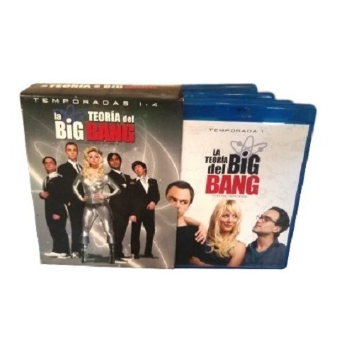The Big Bang Theory Temporada 1-4 Nueva Blu-ray