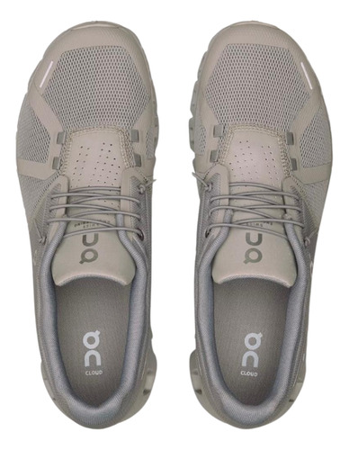 Tenis On Cloud 5 Para Caballero Gris Claro