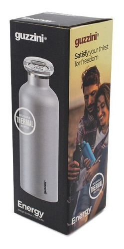 Imagen 2 de 4 de Botella Termica Acero Inoxidable Original Guzzini 500 Ml
