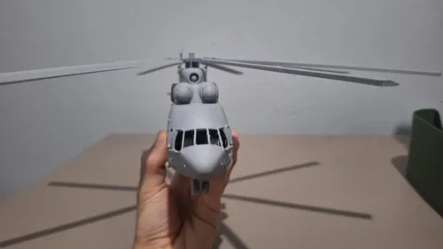 Helicóptero Mil Mi 26 Escala 1/72 Plastimodelismo 3d