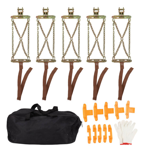 Roda Traction Chain Tire Snow Antislip Alloy Steel