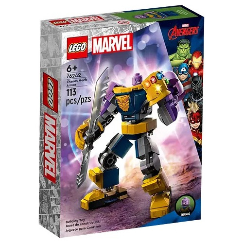 Lego Marvel Armadura Robótica De Thanos