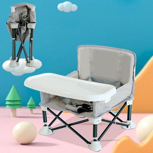 Periquera Para Bebe Portatil Plegable Silla Comer Ajustable
