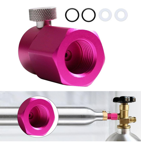 Adaptador De Cilindro De Co2 Para Rellenar El Adaptador De