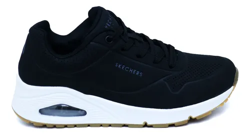 Skechers Tenis Uno Stand On Mujer Sintético Negro