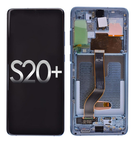 Pantalla Lcd Con Marco Para Samsung S20 Plus G985f G986b