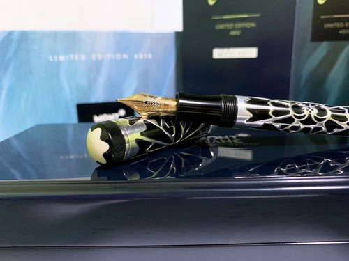 Pluma Fuente Montblanc Octavian 4810 Colección Patron Of Art