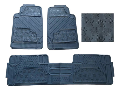 Kit 3 Tapetes Negros Huellas Ford Expedition 2005