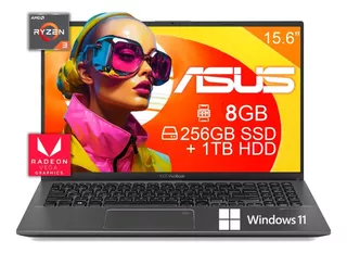 Laptop Asus Vivobook X512da Ryzen 3 8gb Ram 256gb Ssd + 1tb