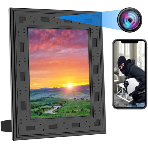 Camara Espia Porta Foto Hd 1080 Sensor Movimiento Video Wifi
