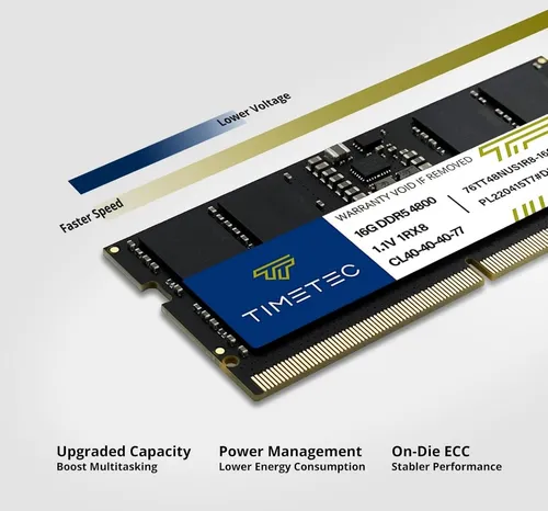 Timetec-ram(1×32gb) Ddr5 4800mhz Cl40 Memoria Para Portatil