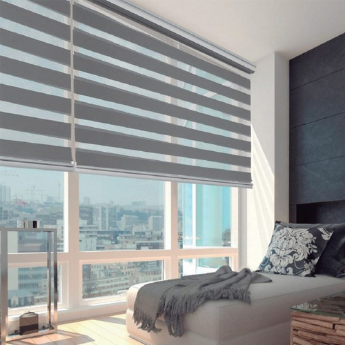 Cortinas Roller Duo Zebra Dia Y Noche Ancho 130x200 Cm