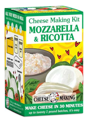 Kit Para Hacer Queso Mozzarella Y Ricotta