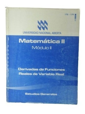 Matematica Ii Modulo Ii Derivadas De Funciones Reales  Yf