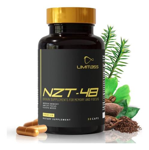 Nzt48 - Memoria Inteligencia Enfoque Sin Sabor