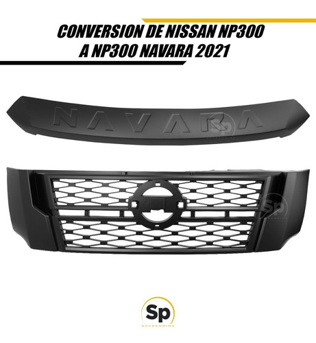 Imagen 2 de 7 de Parrilla Nissan Off Road Np300 Frontier 2016-2020 Tipo 2022