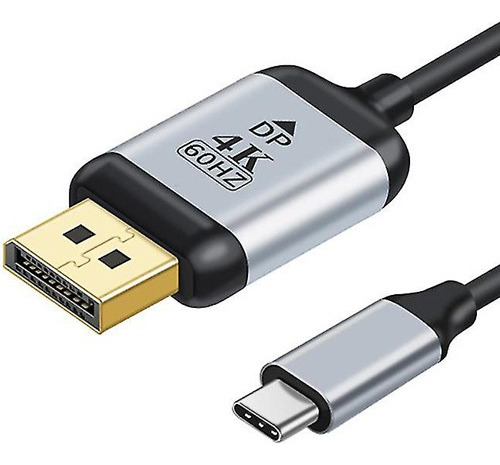 Adaptador Cable Usb-c A Displayport 4k Thunderbolt Mac Pc