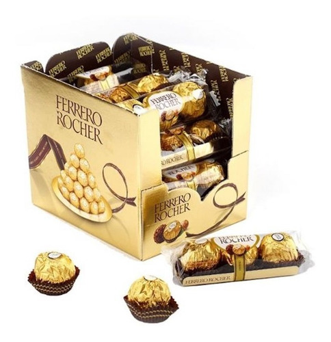 Chocolate Ferrero® Rocher Caja De 16 P - Kg a $1873