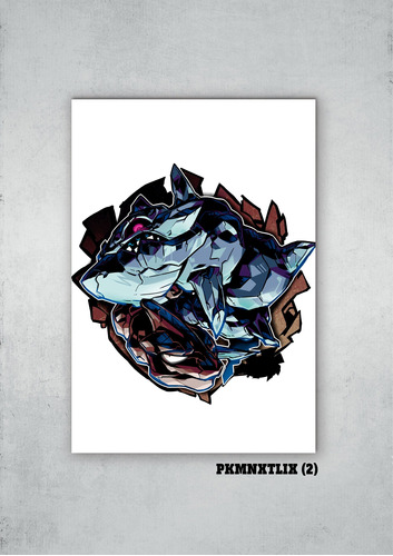 Cuadros Poster Pokemon Onix Evolucion 50x70 (lix 2)