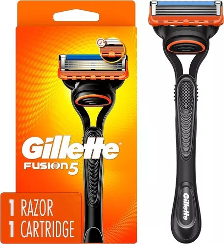 Gillette Fusion5 Afeitadora Con Repuesto 100% Original Usa