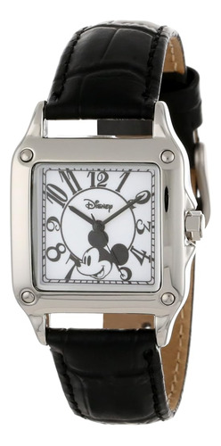 Reloj Disney W000464 Mickey Mouse Perfect Square Para Mujer