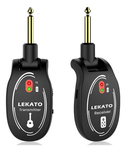 Lekato Sistema De Guitarra Inalambrica Uhf Transmisor Inalam