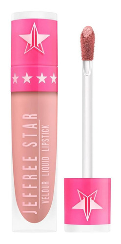 Labial Jeffree Star Cosmetics Velour Liquid Lipstick color birthday suit mate