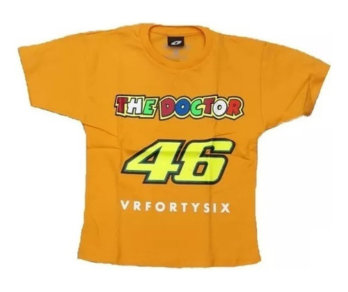 Remera Niño The Doctor Valentino Rossi Estampada Original To