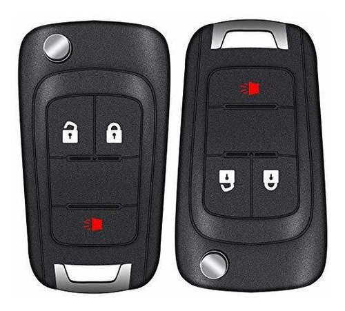 Vofono Perfect Fits For Key Fob Keyless Entry Remote Flip Ch
