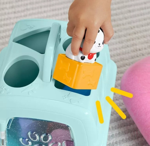 Fisher Price Mis Bloques De Mascotas Azul Claro