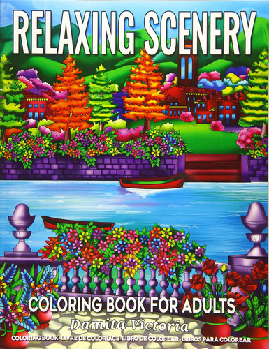 Libro: Coloring Books For Adults | Relaxing Scenery: Colorin