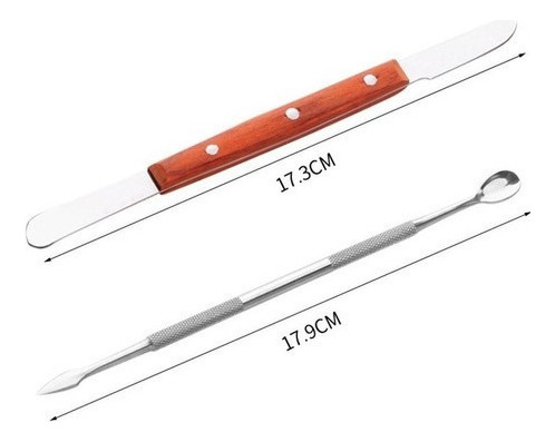 De Conjunto De 10 Utensilios Odontológicos De Acero