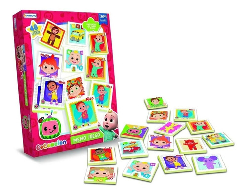  Juego De Mesa De Memoria Coco Melón 48 Piezas Tapimovil