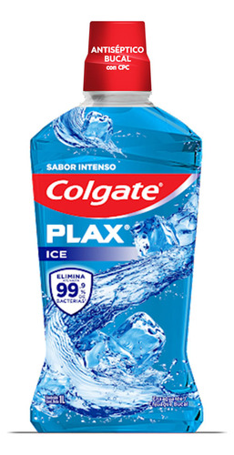 Enjuague Bucal Colgate Plax Ice X 1 L