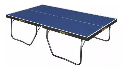 Mesa de ping pong Klopf 1016 fabricada em MDF 15mm Medidas Oficias Azul