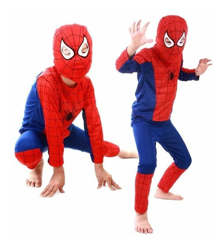 Disfraz Hombre Araña - Spiderman Talles -  S-  M - L