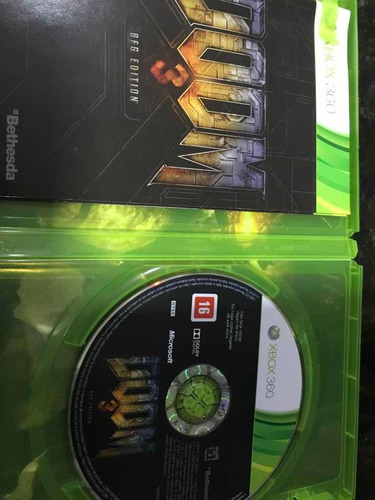 Jogo Xbox 360 Doom 3 Bfg Edition Original Mídia Física