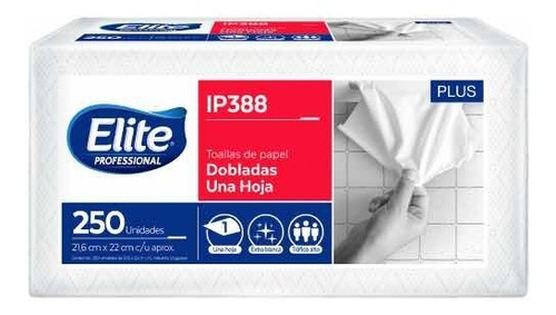 Toalla Elite Extra Blanca 15 X 320 (4800) (207208)