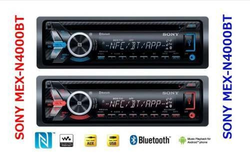 Autoestéreo Sony MEX N4000BT con USB y bluetooth