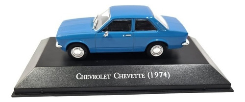 Carro Miniatura Chevrolet Chevette 1974 1:43 Collectors Ixo Cor Azul