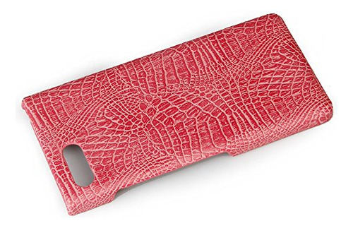 Funda Para Blackberry Key2 Rosa Piel Sintetica
