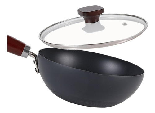 Panela Wok Com Tampa, Wok Antiaderente Com Tampa, Panelas E
