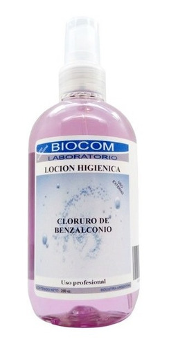 Loción Higiénica X 250 Ml Biocom - Antibacterial Cutis Graso