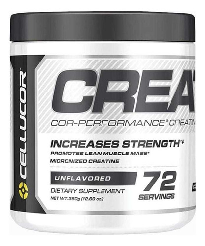 Suplemento en polvo Cellucor COR-Performance Creatine creatina en pote de 360g