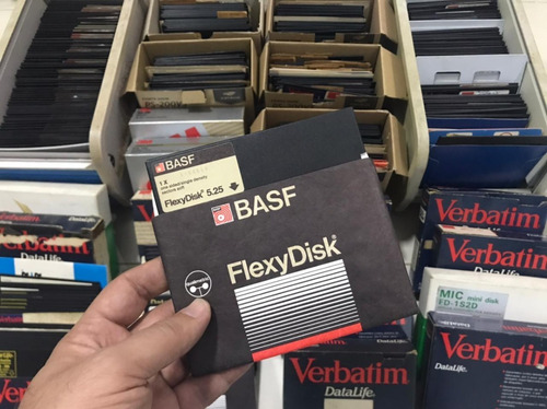 Disquete 5,25 5 1/4 Computador Antigo Pc Xt 286 386 486 (Usado)